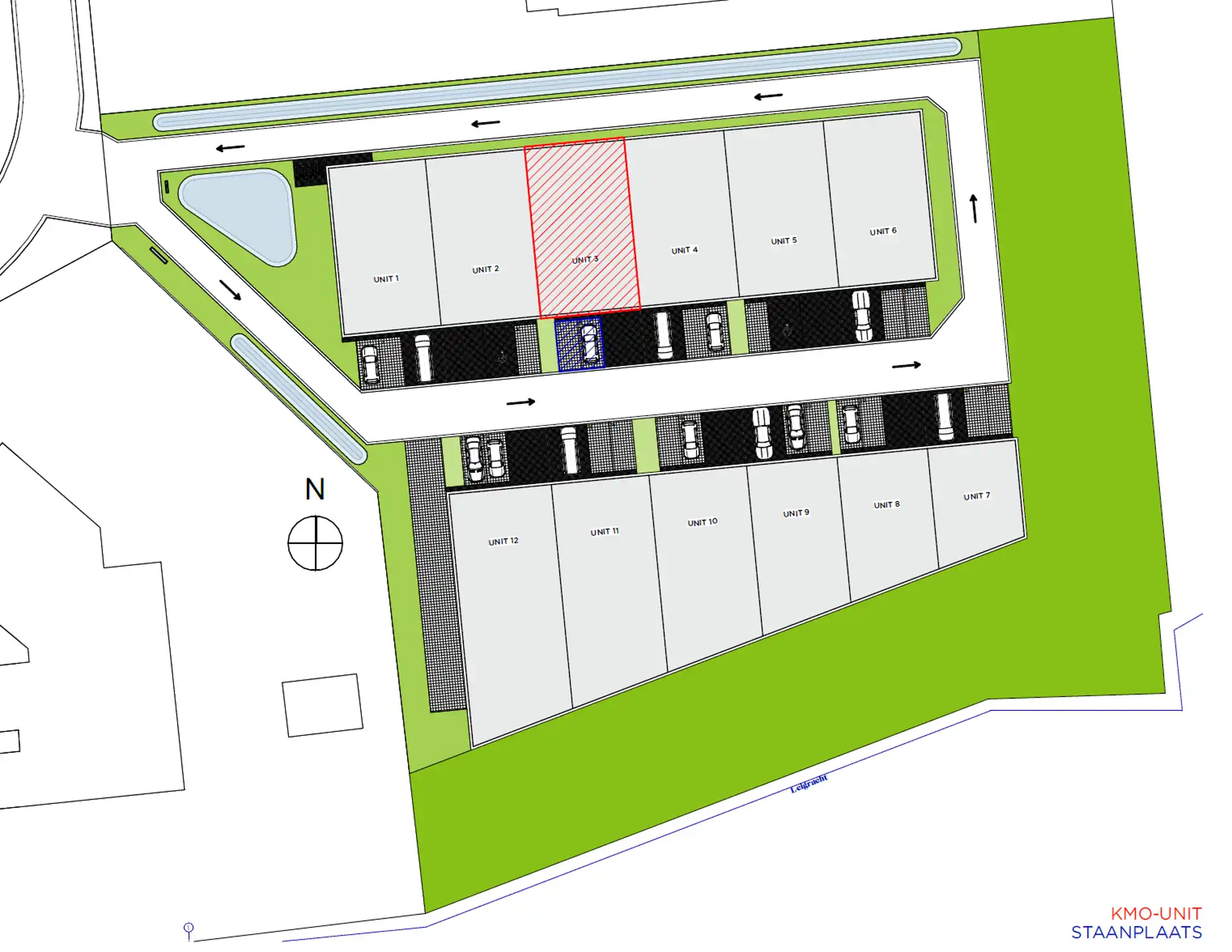 Laatste units te koop binnen nieuwbouw KMO-Park - Hoge Molen foto 5