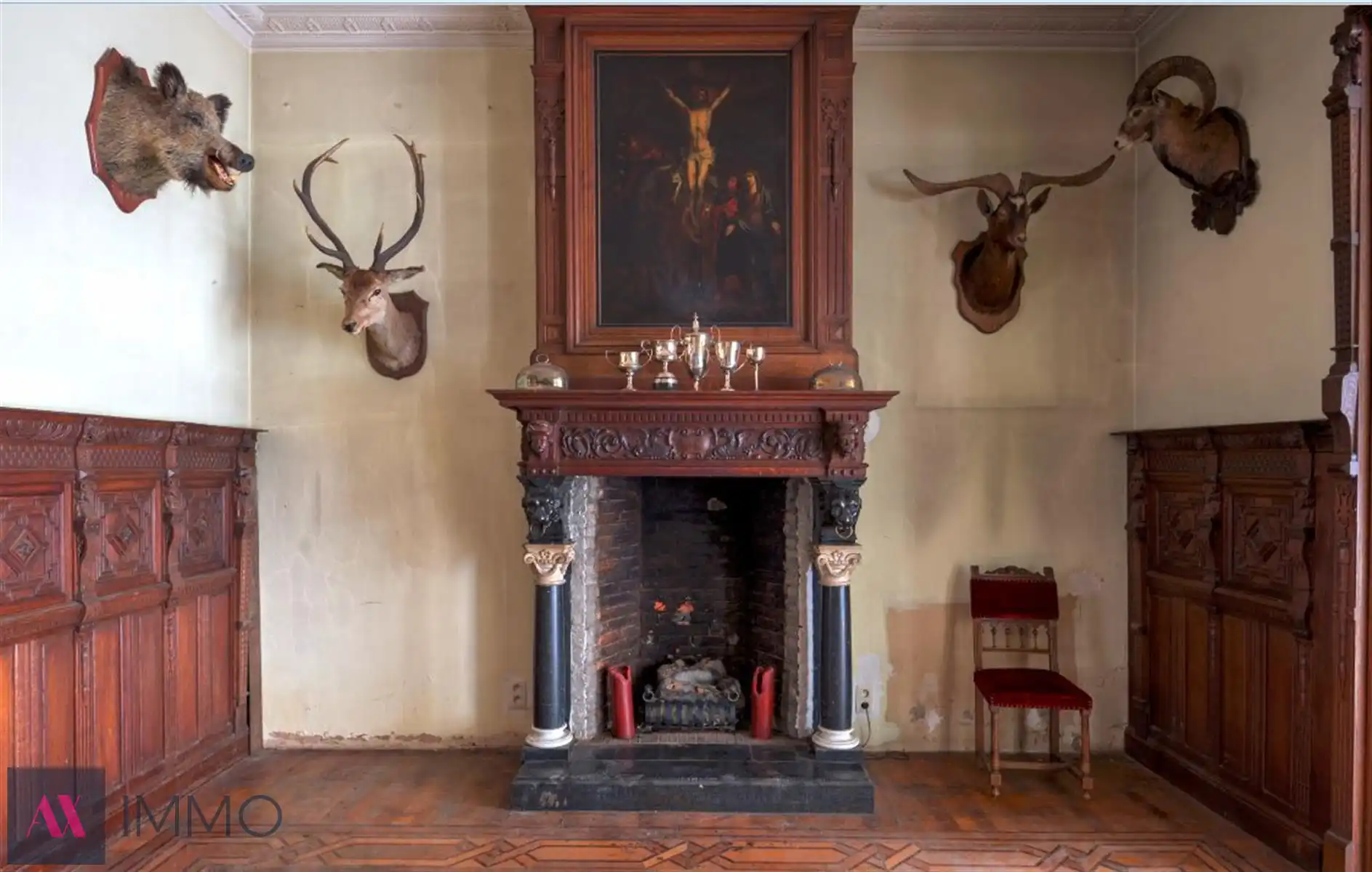 Imposante neoclassicistische herenwoning met 7 slpk., 2 badk. op 59 are 51 ca foto 17