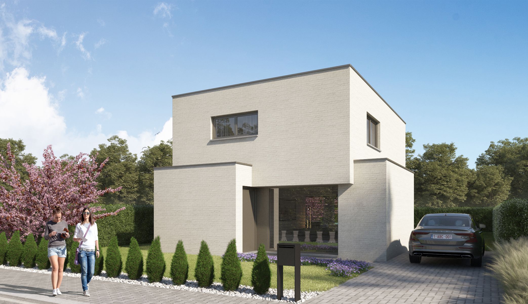 Moderne nieuwbouwwoning foto {{pictureIndex}}