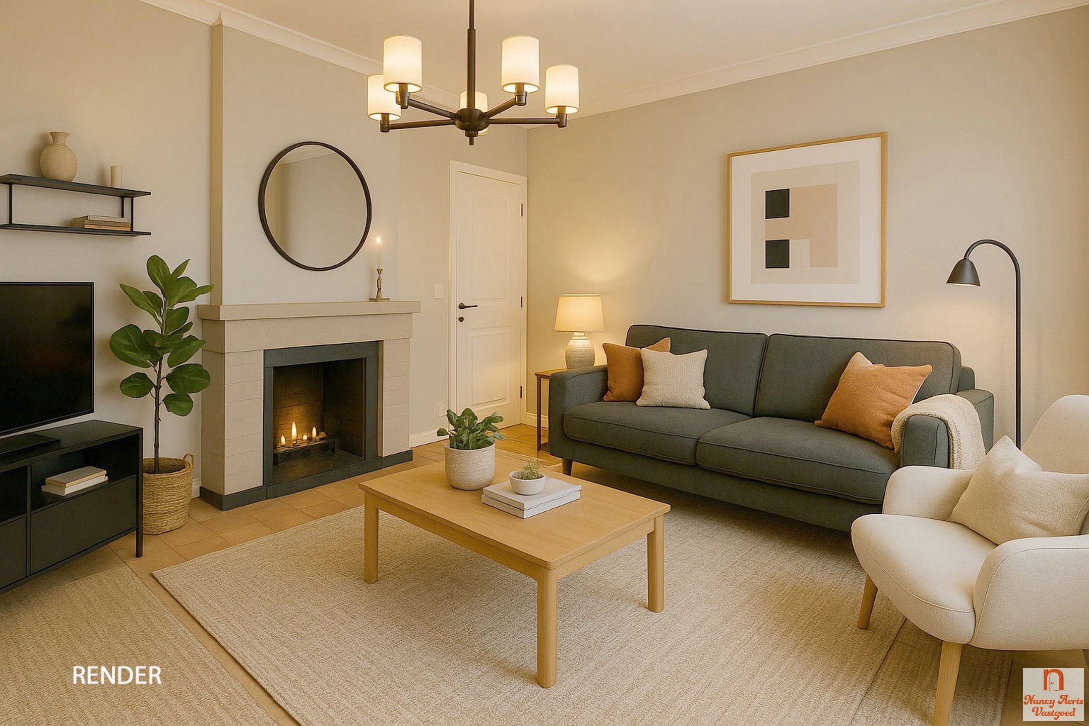 Charmante woning met vergunde opbrengstwoning in Meldert foto 9