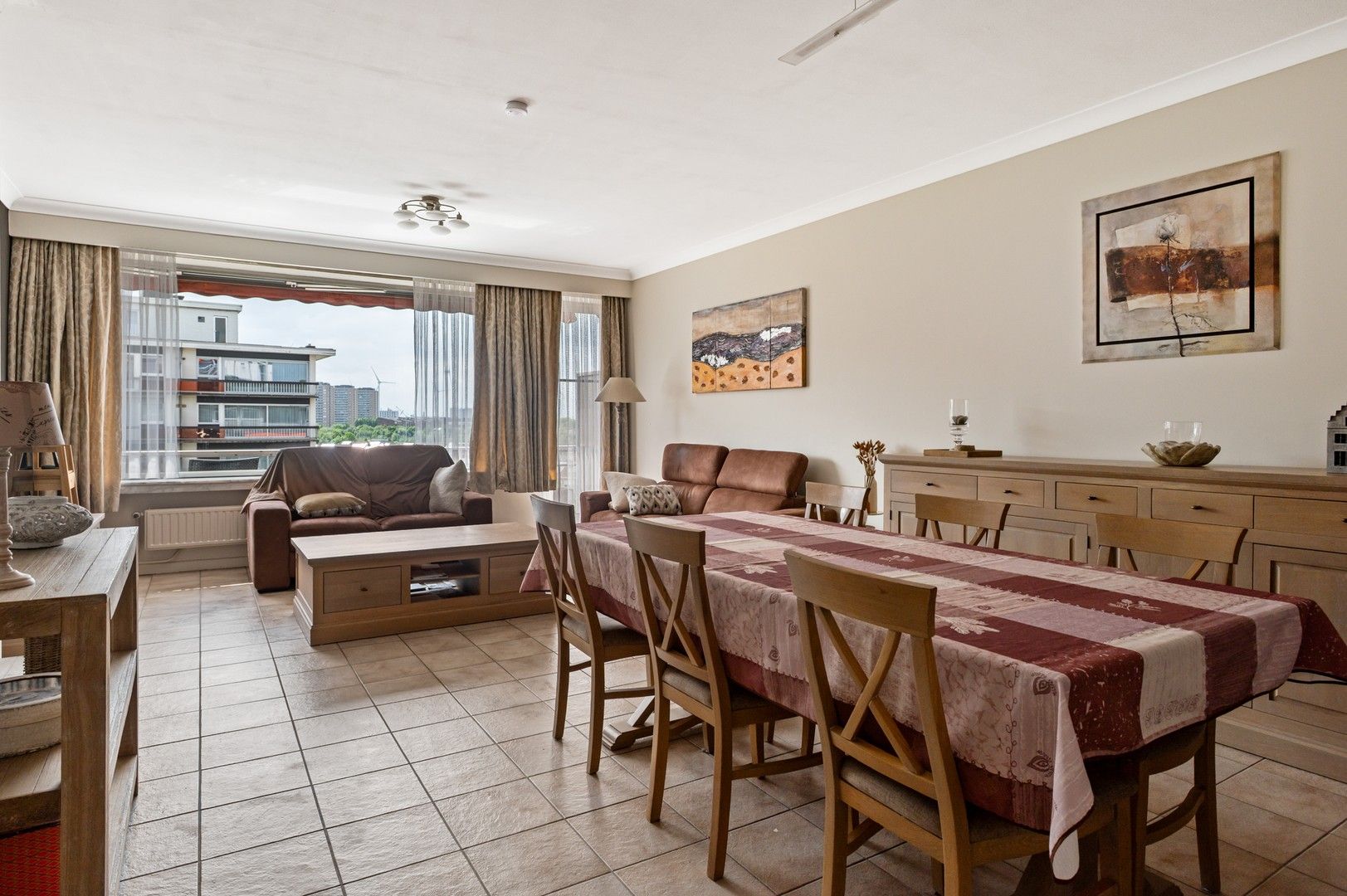 Ruim lichtrijk appartement met 2 slpk, lift en 2 terrassen foto 2