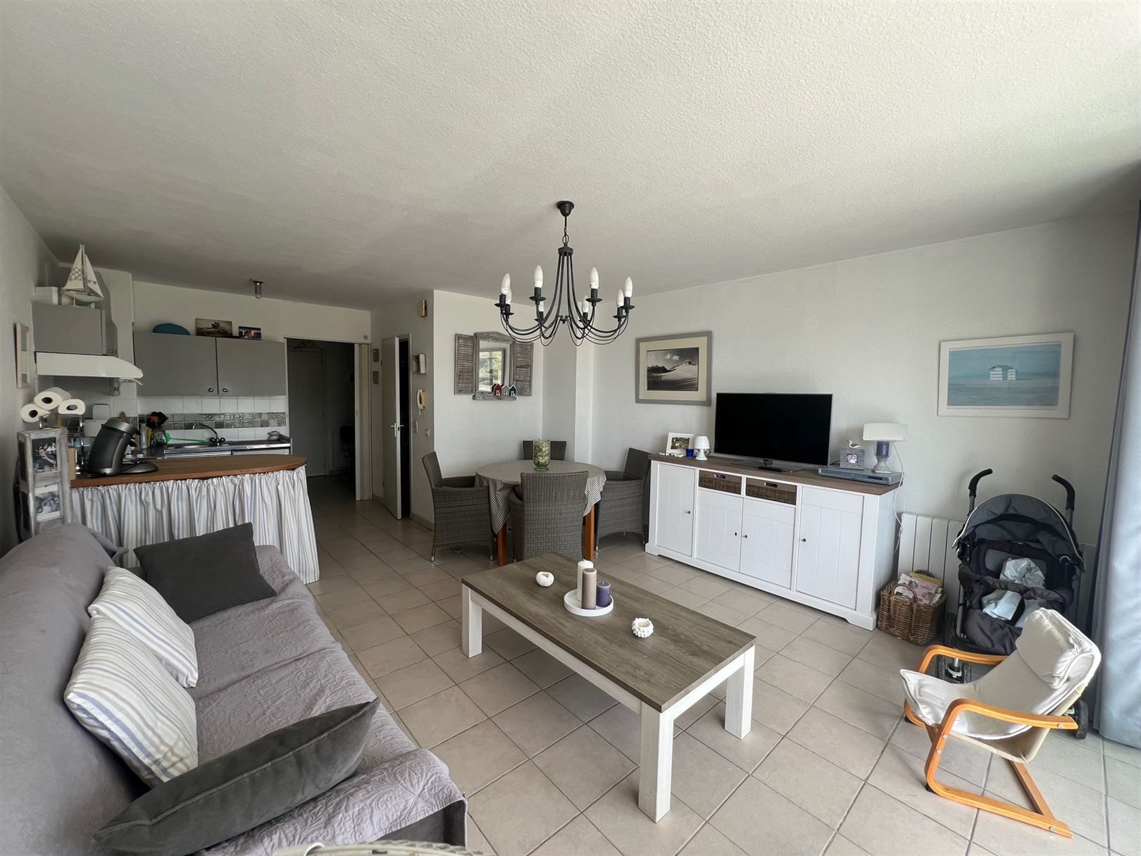 Heel mooie zongerichte studio met zicht op duinen foto 6