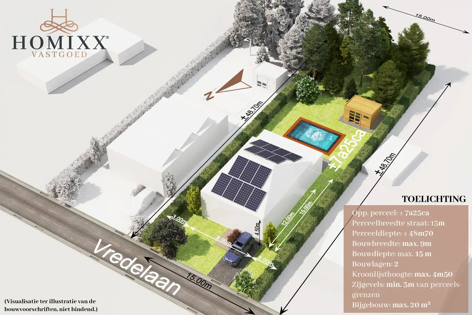 Residentiële bouwgrond in doodlopende straat foto 4