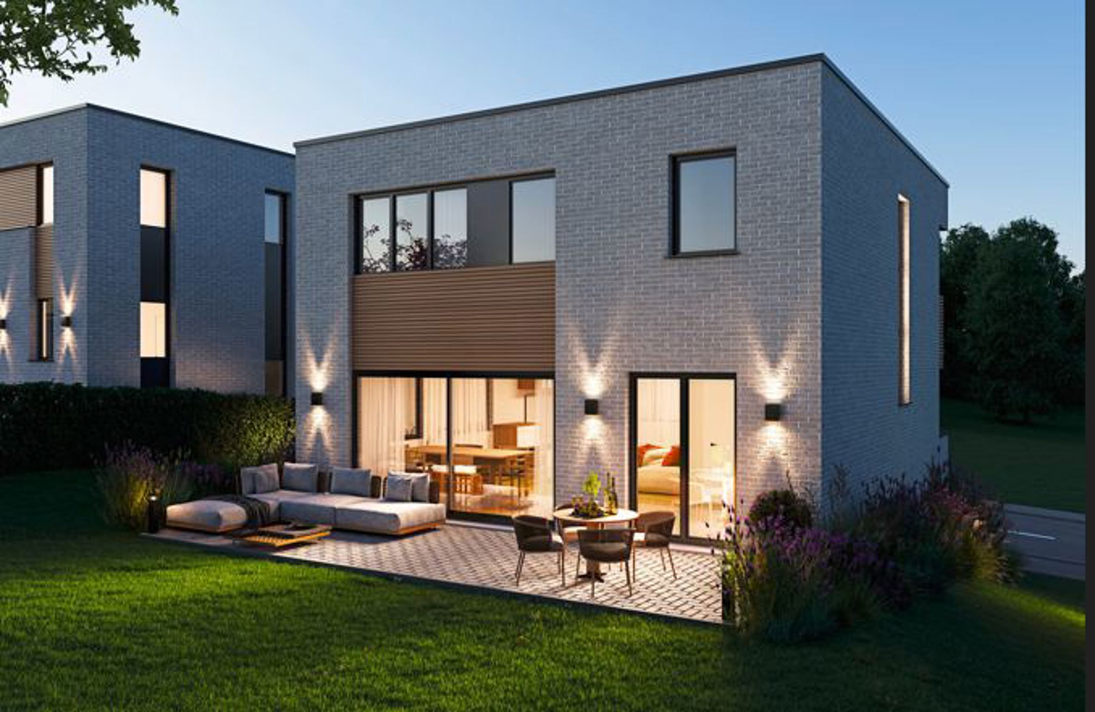 Modern wonen in een energiezuinige villa. foto {{pictureIndex}}
