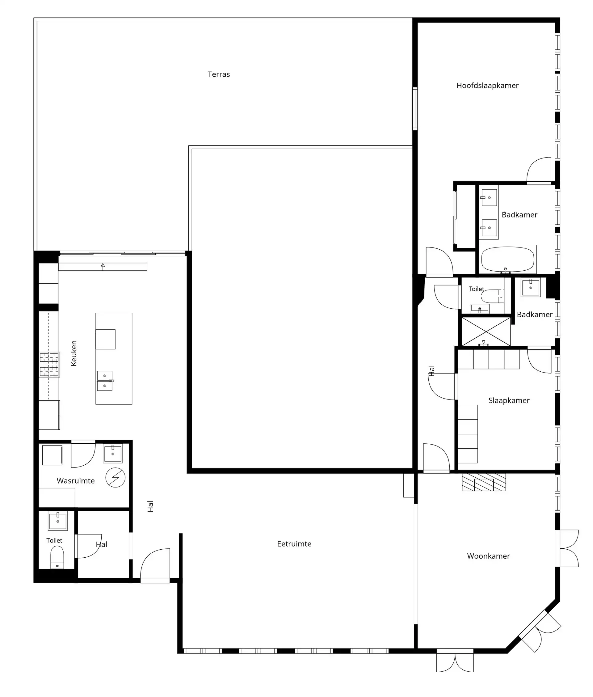EXCLUSIEF LUXE APPARTEMENT 170 M² MET XXL TERRAS IN HARTJE HASSELT foto 4