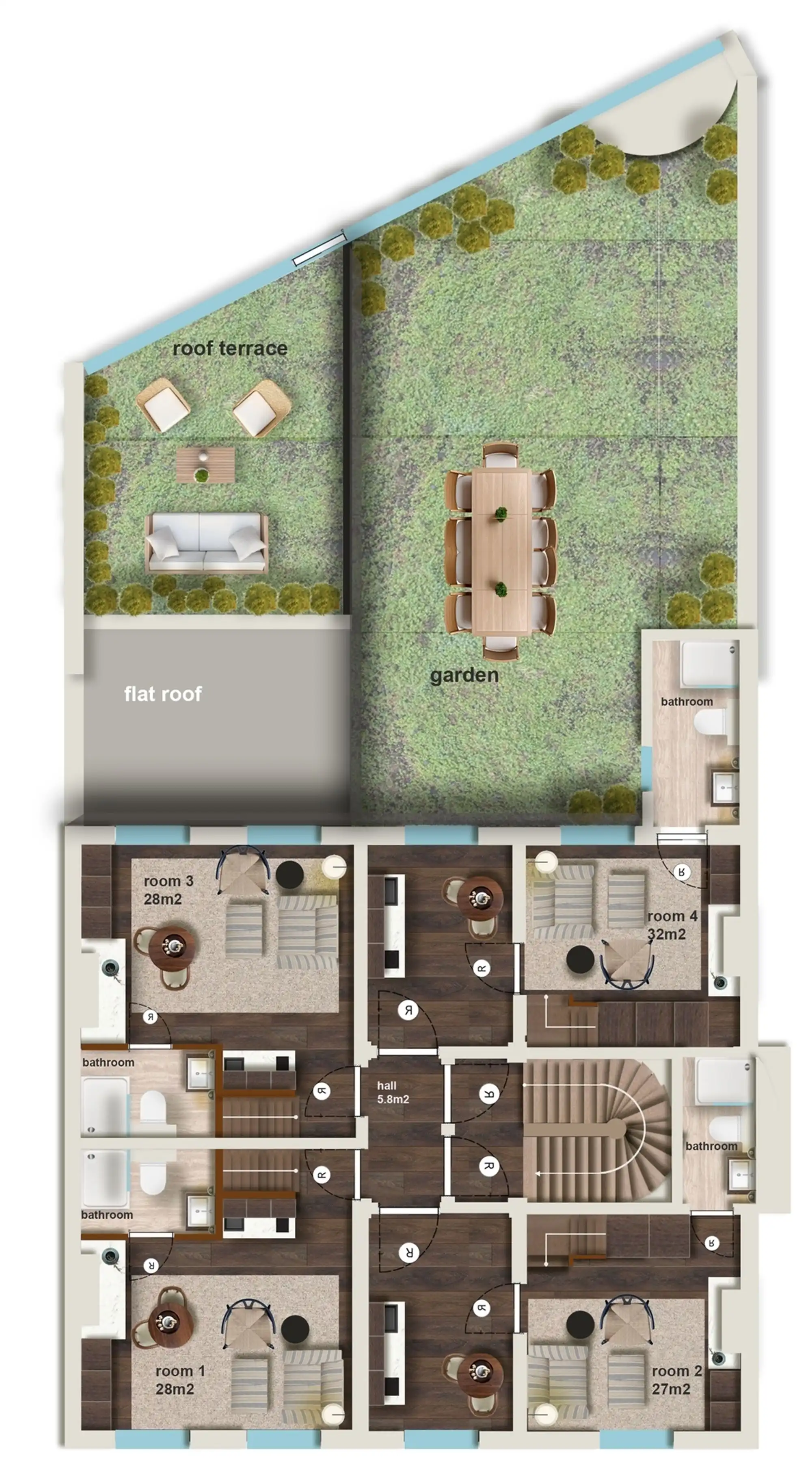 Stijlvolle all-in gemeubelde studio in hartje Antwerpen foto 18