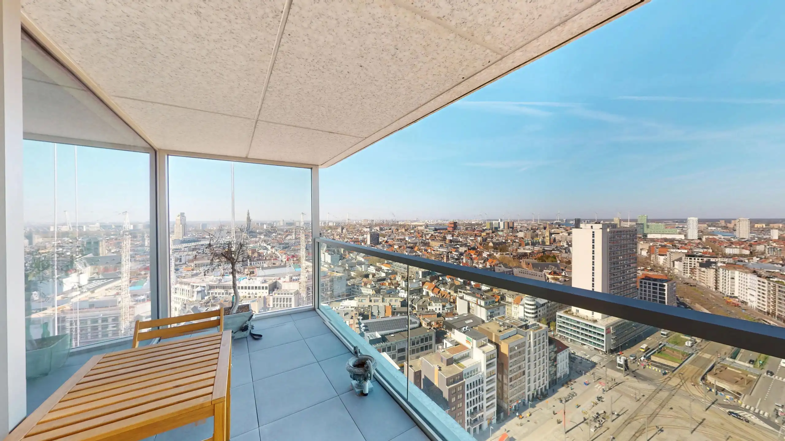 ANTWERPEN - appartement met adembenemende zichten! foto 3