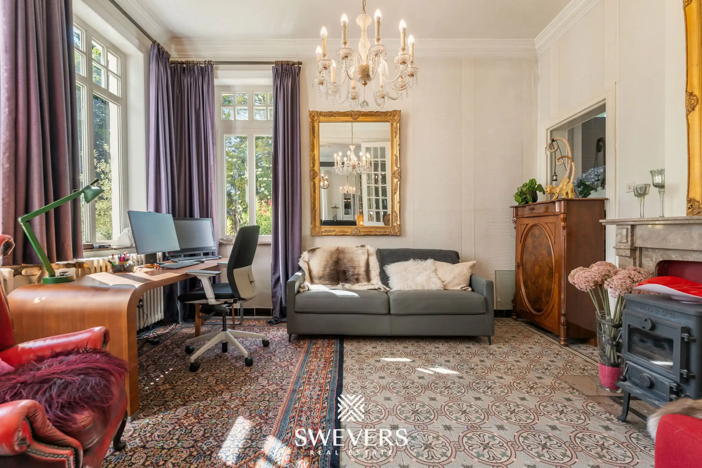 Belle-Epoque parel met 5 slpk in een park op 7.133m² foto 15