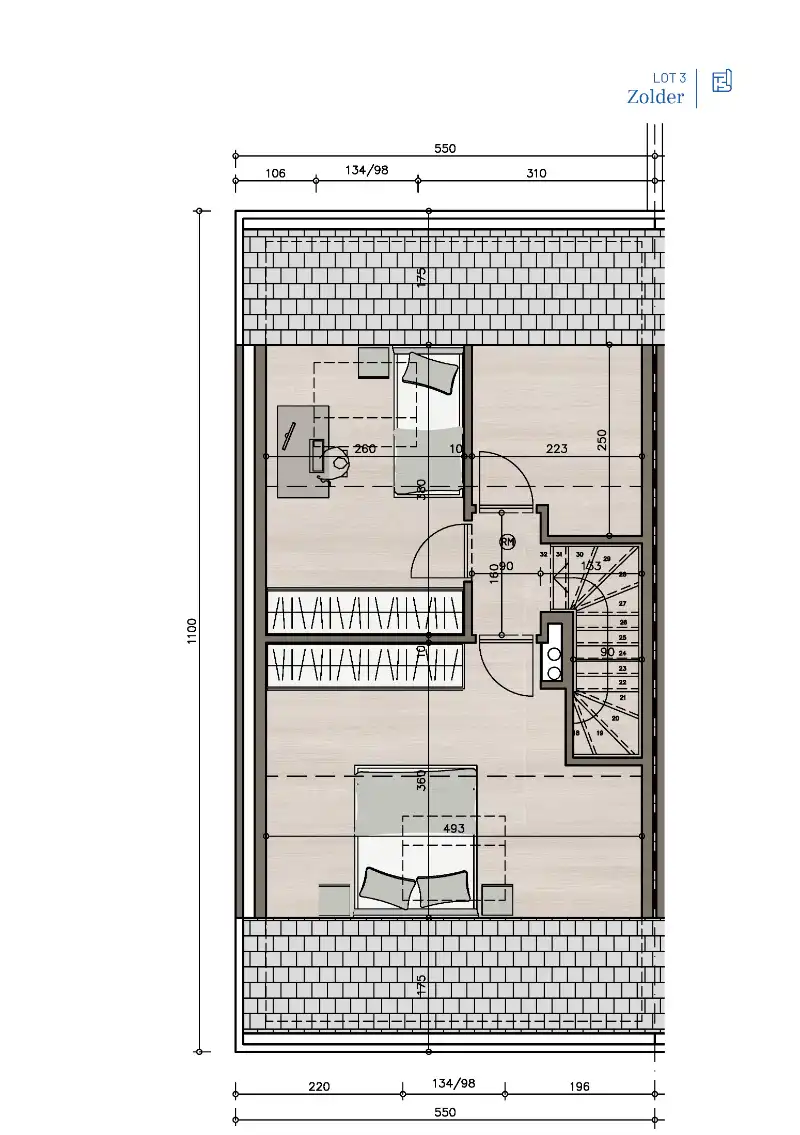 Wondelgem (Gent), Sint-Markoenstraat - Fase 1: Lot 03 foto 5