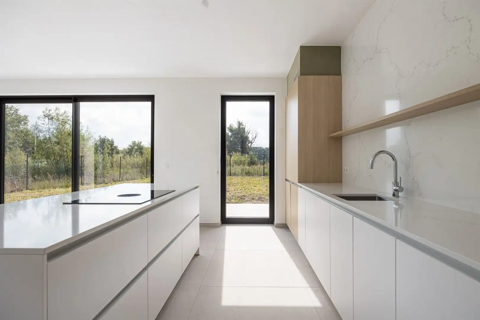 Duurzame, halfopen nieuwbouwbouwing op zuidwest perceel.  foto 12