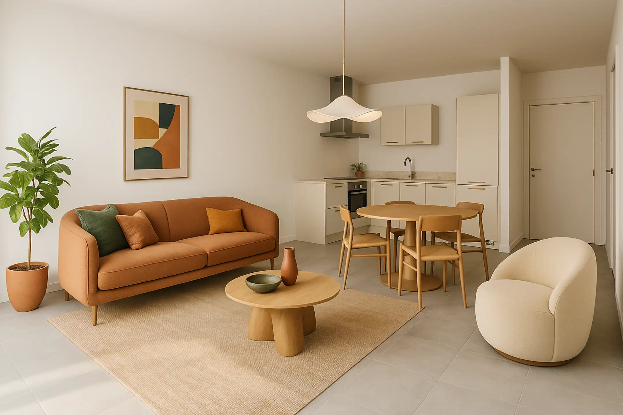 APPARTEMENT MET TERRAS EN 1 SLAAPKAMER foto 7