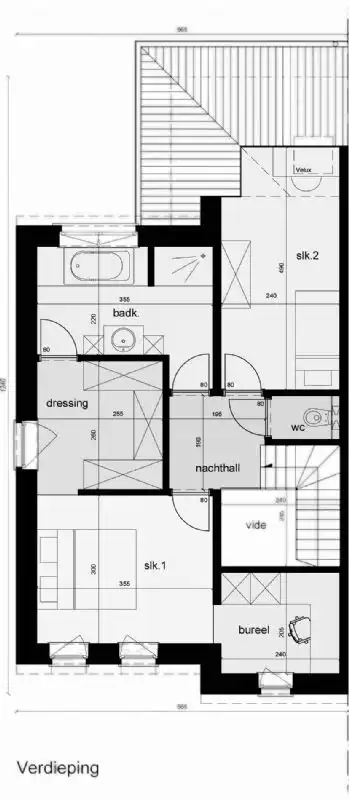 Nieuw te bouwen halfopen woning te Zonnebeke. foto 3
