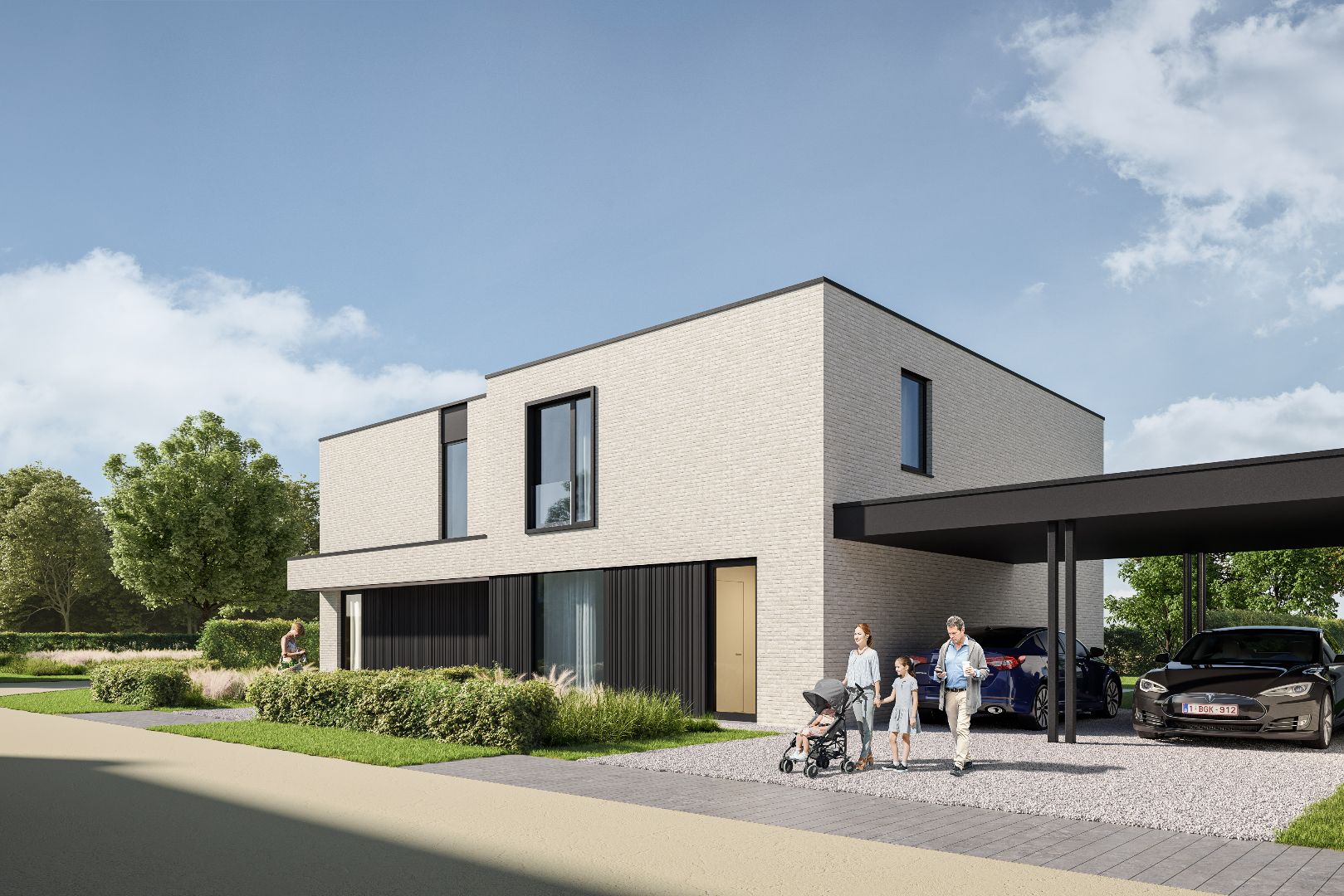 Moderne woningen in het groen en het hart van Ieper. foto 3