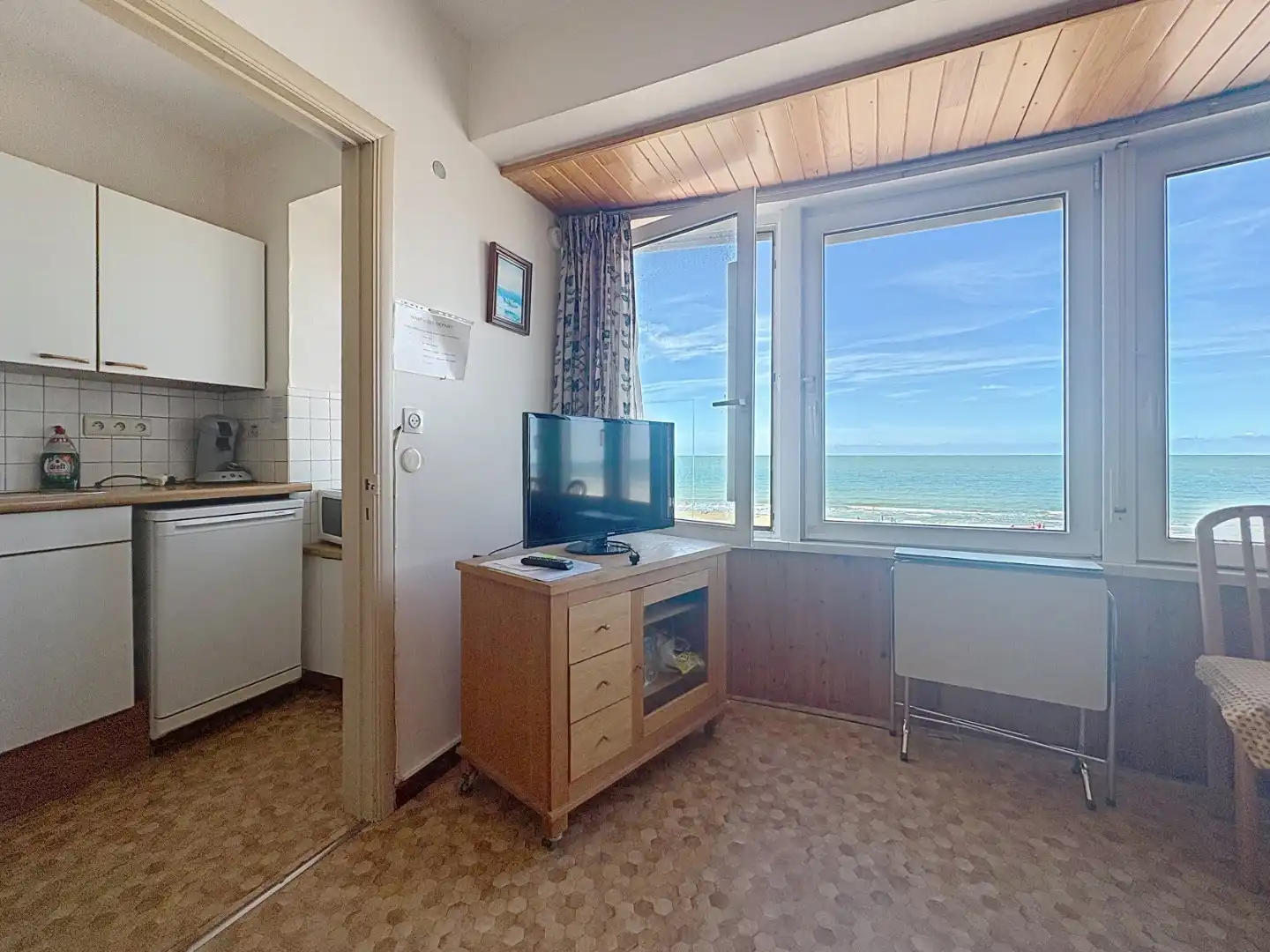 Appartement met frontaal zeezicht en zonnig terras van 30 m² in Koksijde foto 11