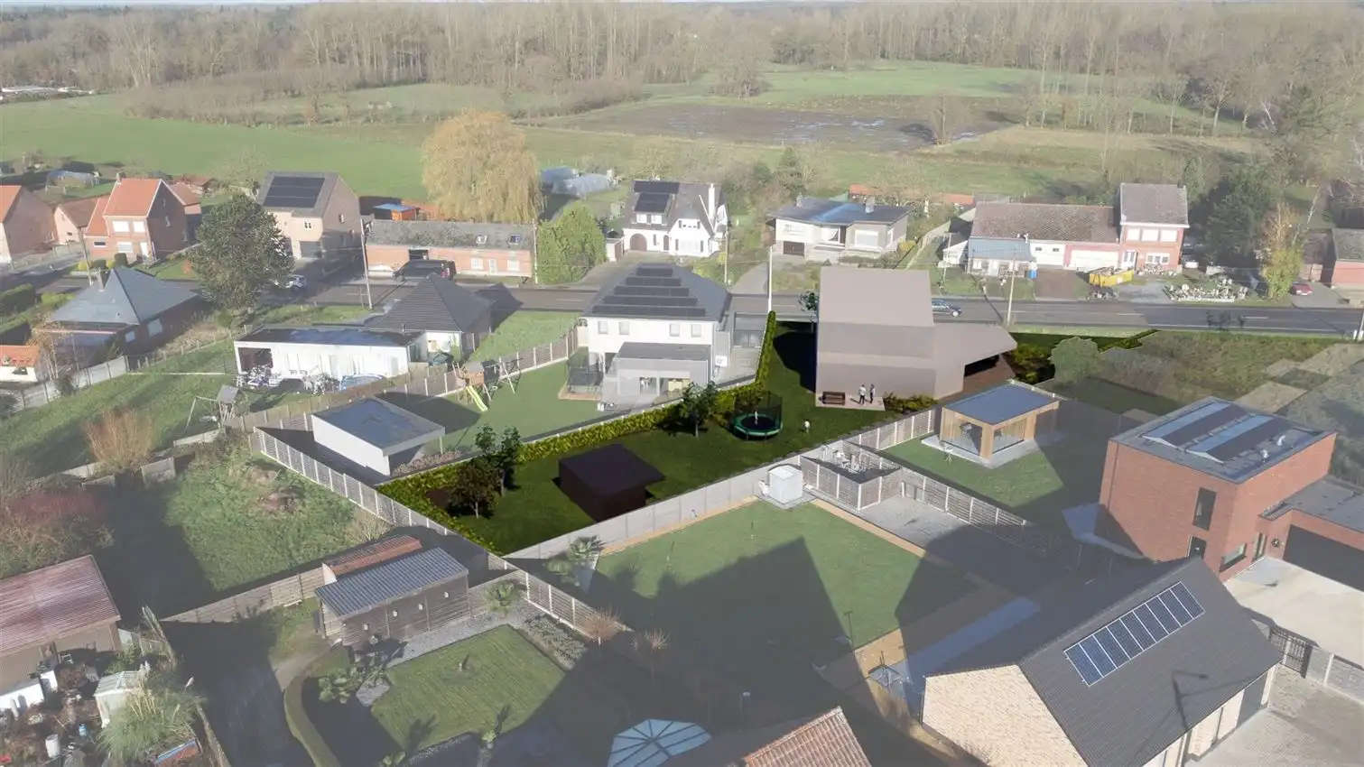 Royale bouwgrond voor open bebouwing van 12a84ca foto 5