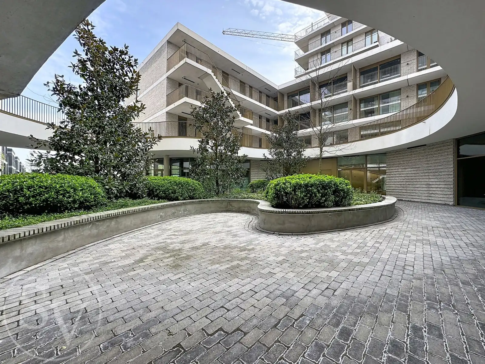 Nieuwbouw appartement, 1 slpk, terras en parking. foto 2