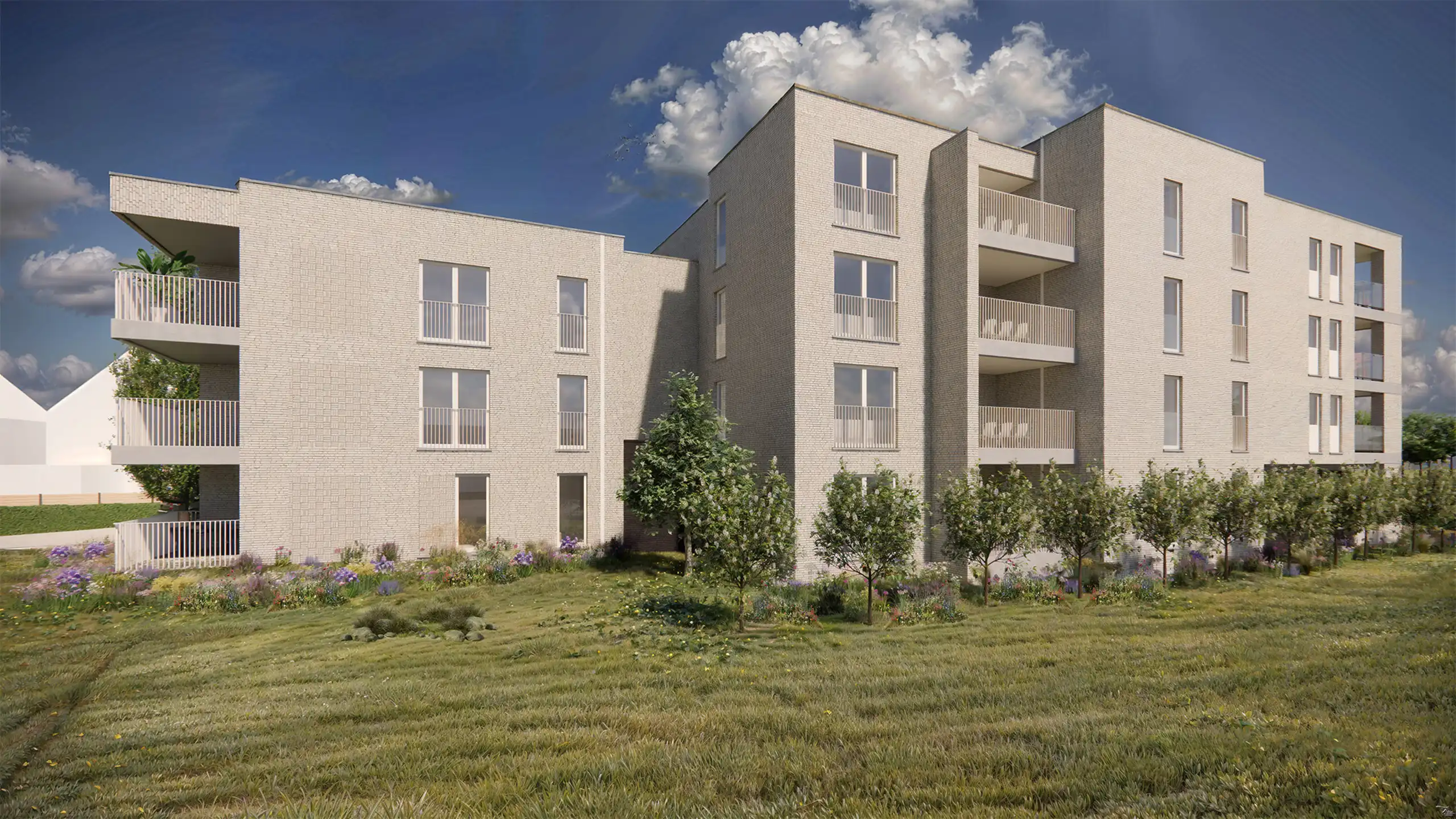 Nieuwbouwappartement gelijkvloers - 1 slaapkamer - ruim terras foto 9