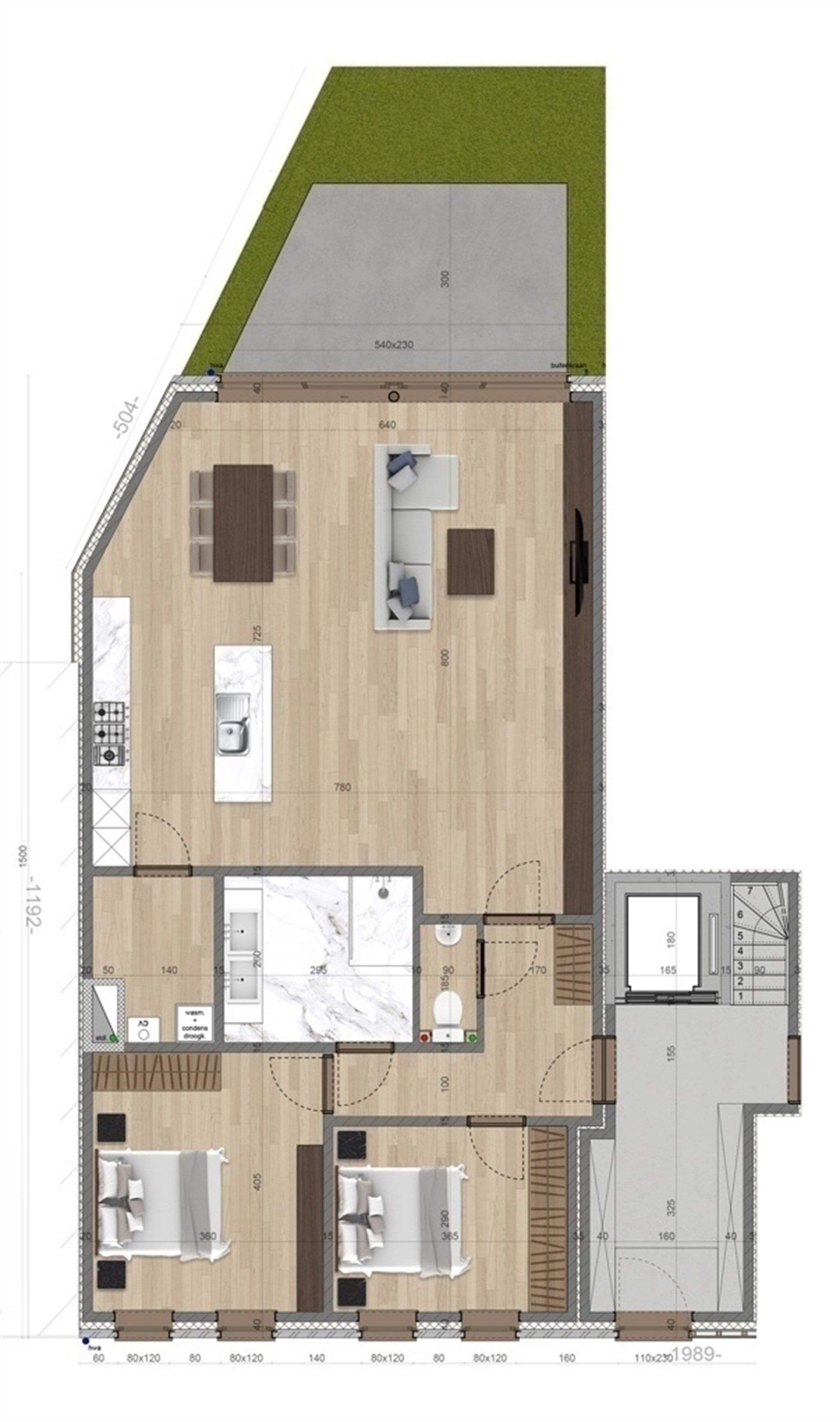 Hedendaags nieuwbouwappartement met zonnige privé tuin (119m²) gelegen aan de dorpskern van het pittoreske Meerdonk foto 23