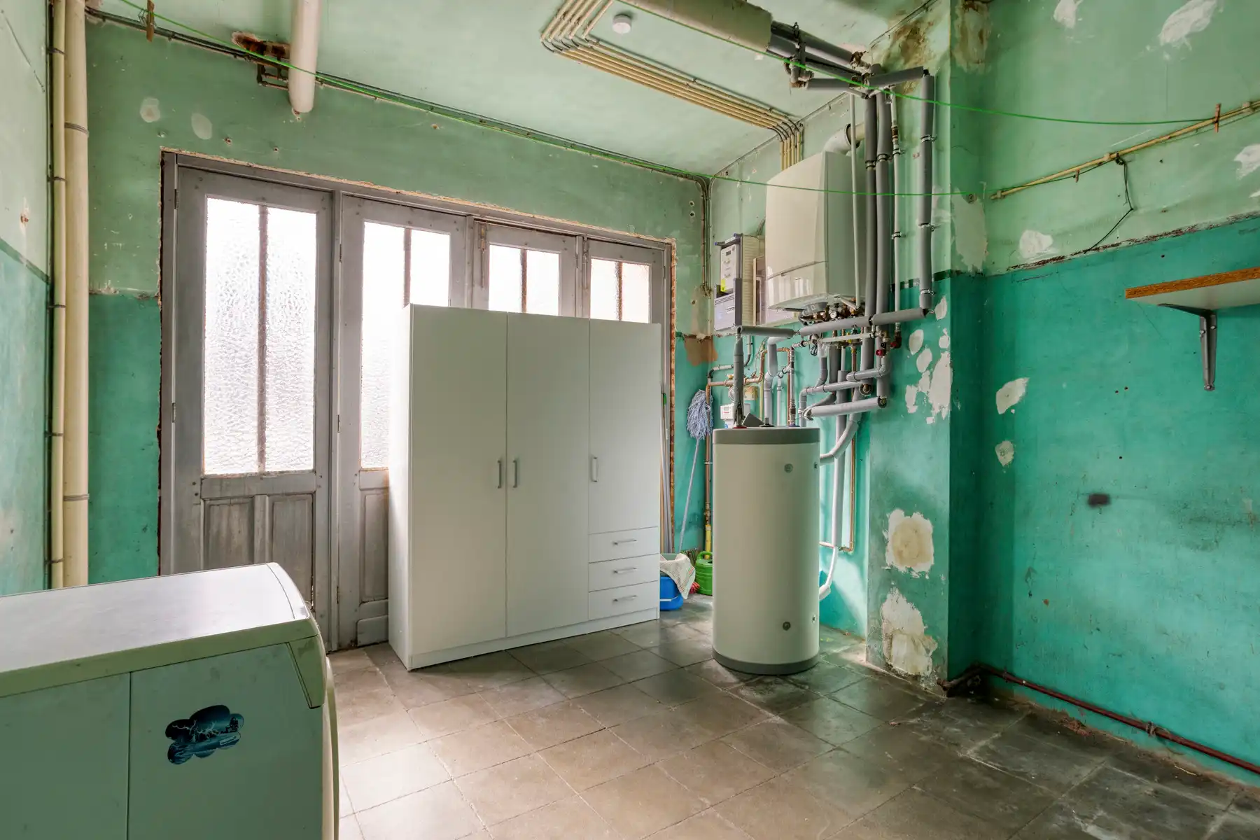 Charmante te renoveren woning met tuin in Appelterre foto 22