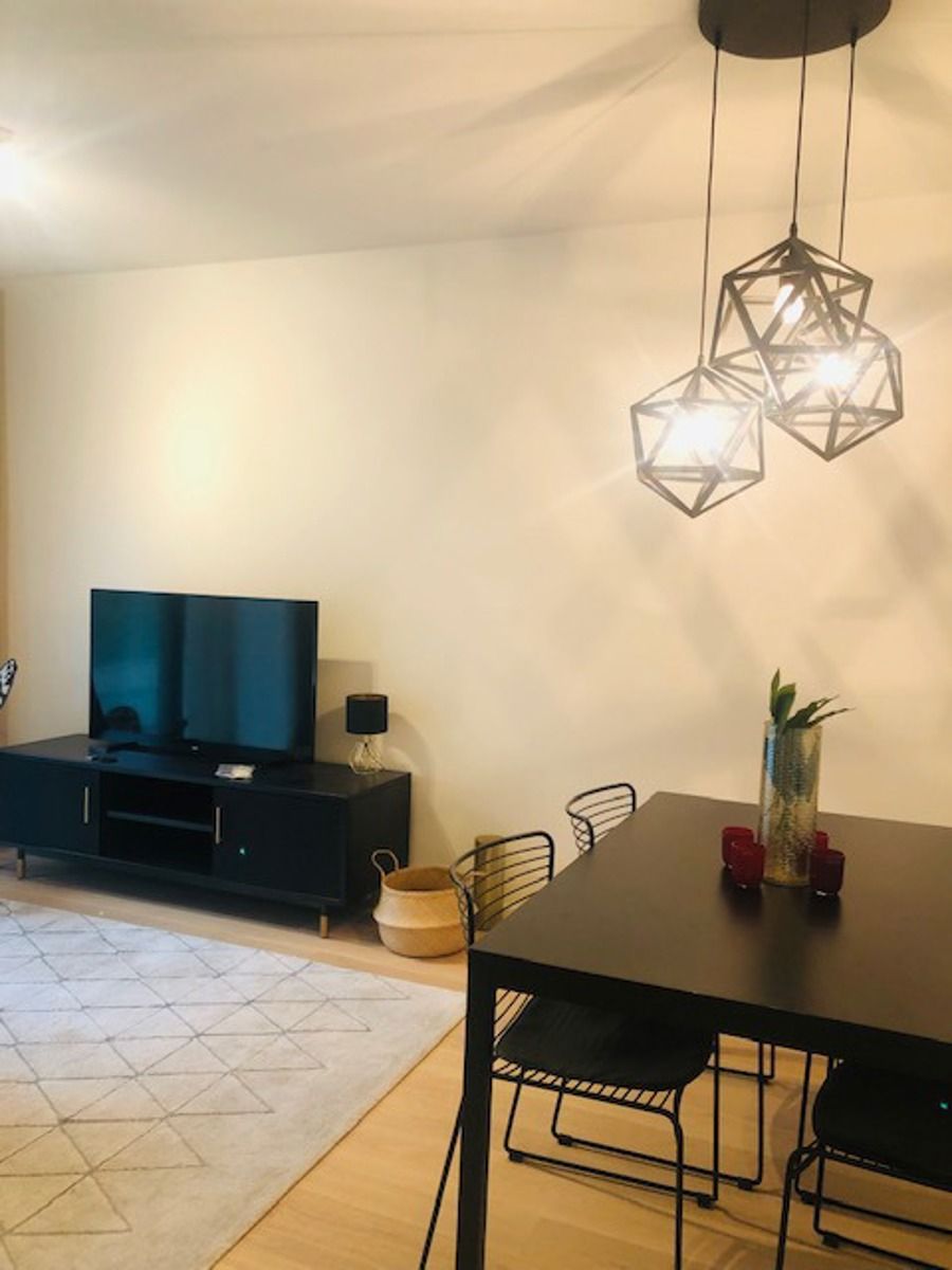 Gemeubeld 1-slaapkamer app met prachtig zicht op park  foto 3