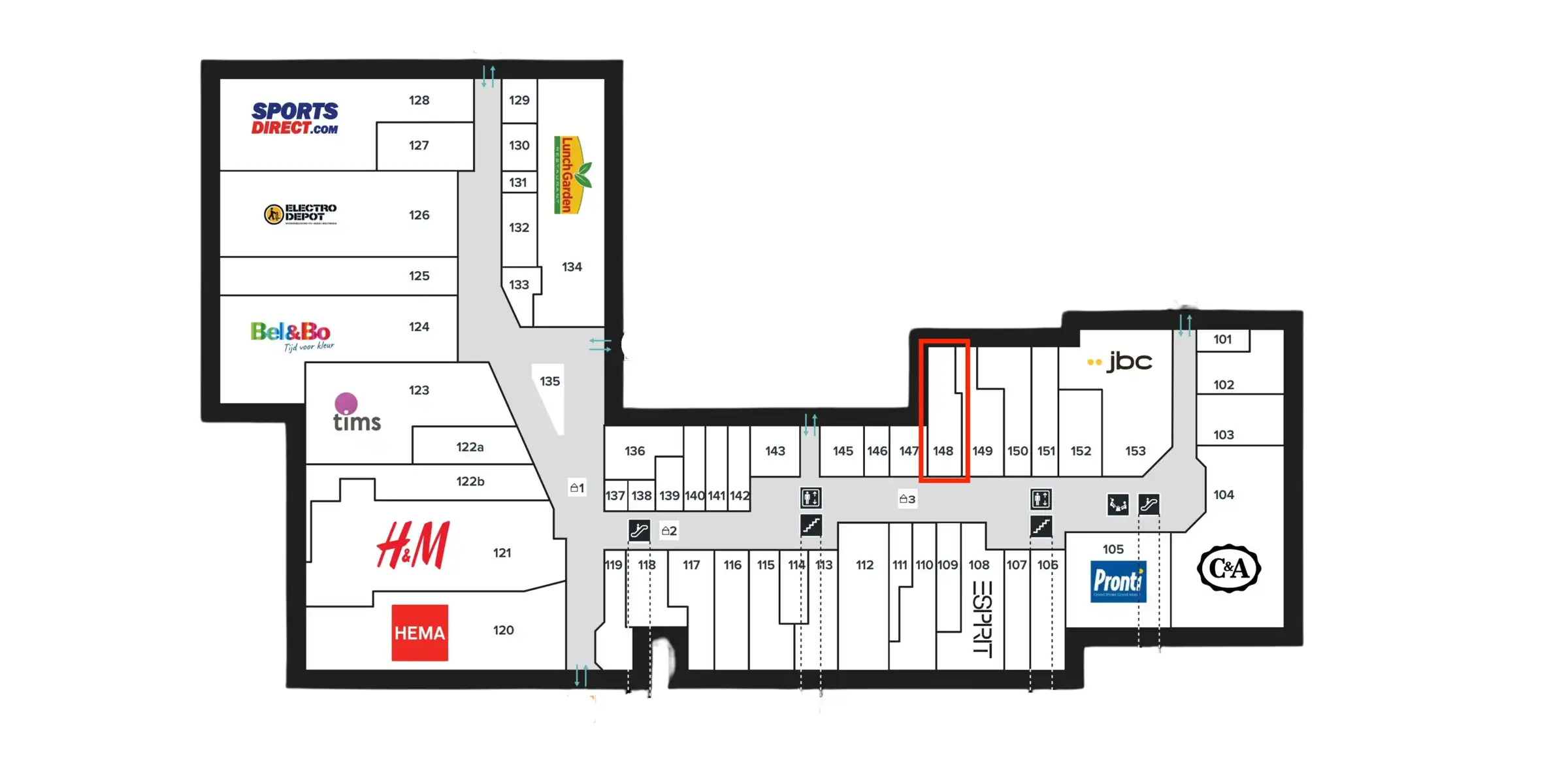 Commerciële ruimte te huur 8500 Kortrijk