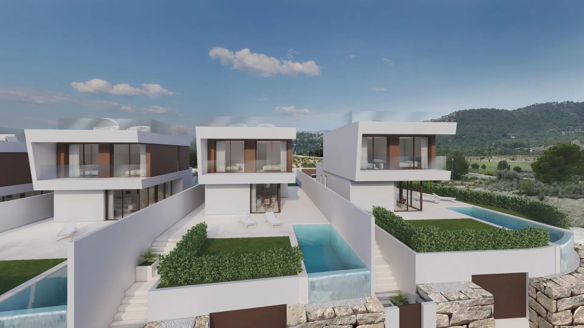 Moderne villa's in het hart van de Costa Blanca – luxe leven met uitzicht op zee en de bergen foto 9