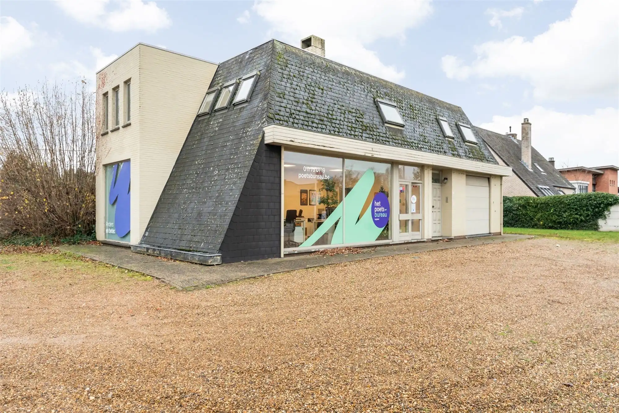 HANDELSPAND MET GOEDE VISIBILITEIT EN RUIME PARKING MET BOVENLIGGEND APPARTEMENT IN HEUSDEN-ZOLDER foto 29