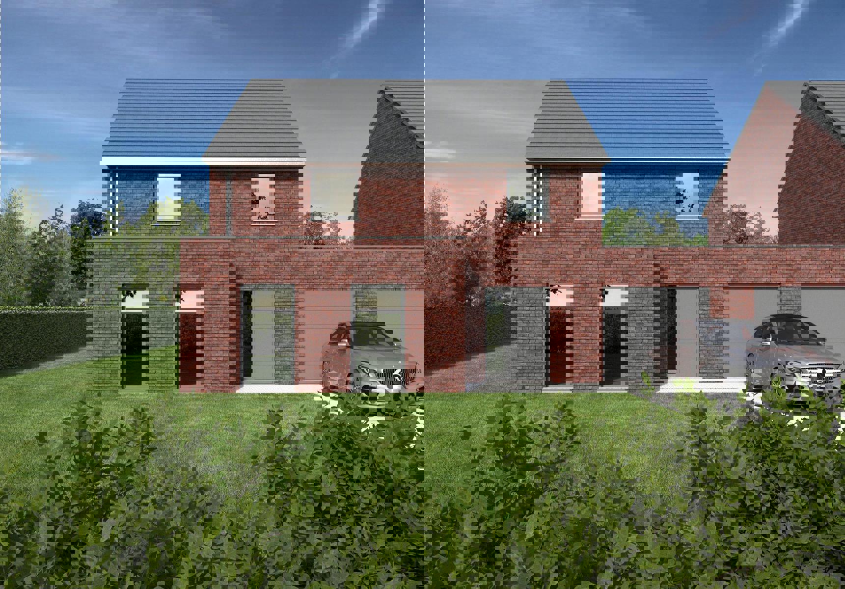 Nieuwbouwwoning op toplocatie in Rumbeke foto 2