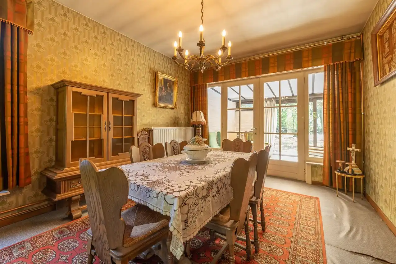 Vrijstaande woning, 3 slpks, EPC D, uitzonderlijk groene ligging foto 6
