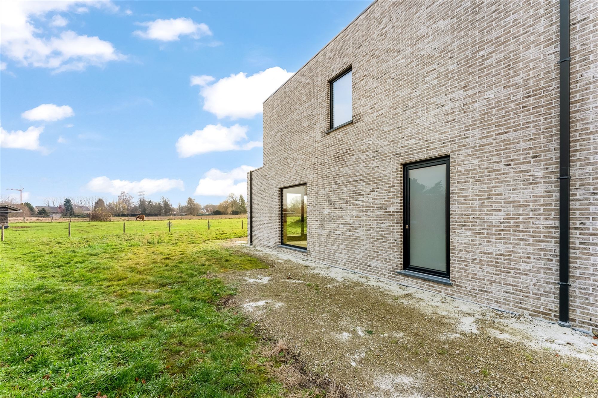 KNAPPE NIEUWBOUWWONING OP ZEER GOEDE LOCATIE TE HASSELT MET ZICHT OP DE ACHTERLIGGENDE WEIDES foto 14