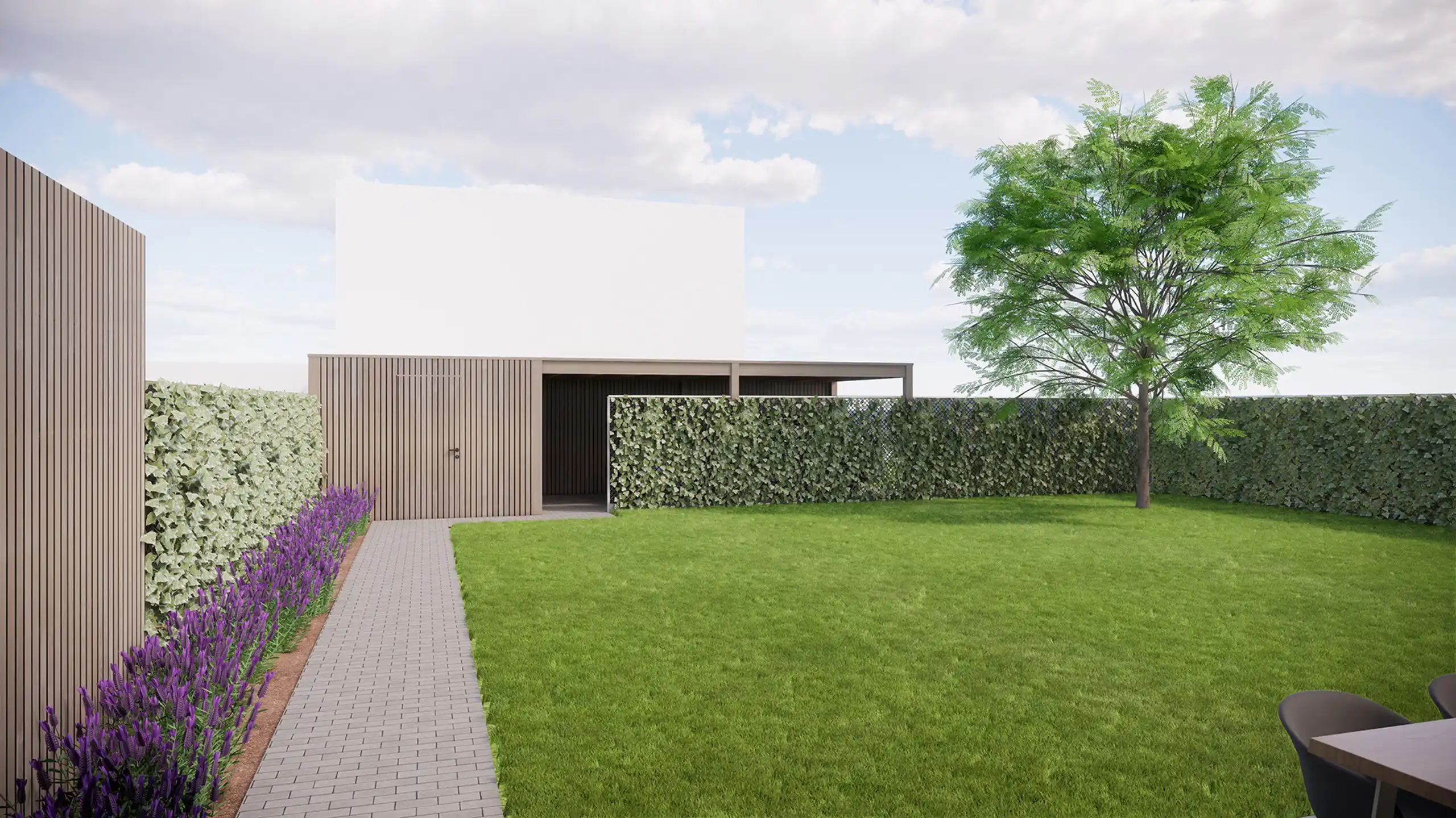 Halfopen eengezinswoning met carport en 3 slaapkamers foto 3