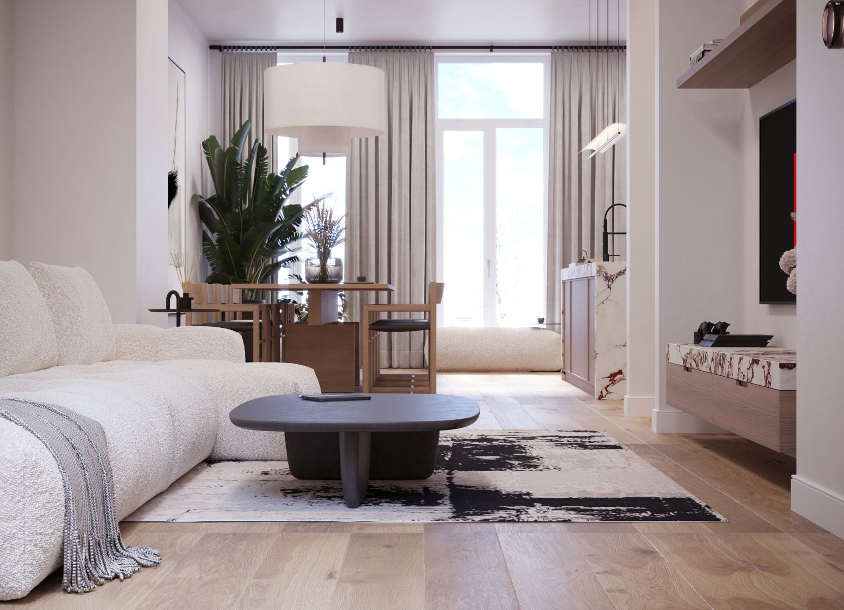 Ruim casco duplex appartement met terras op Vetten Osplein foto 4