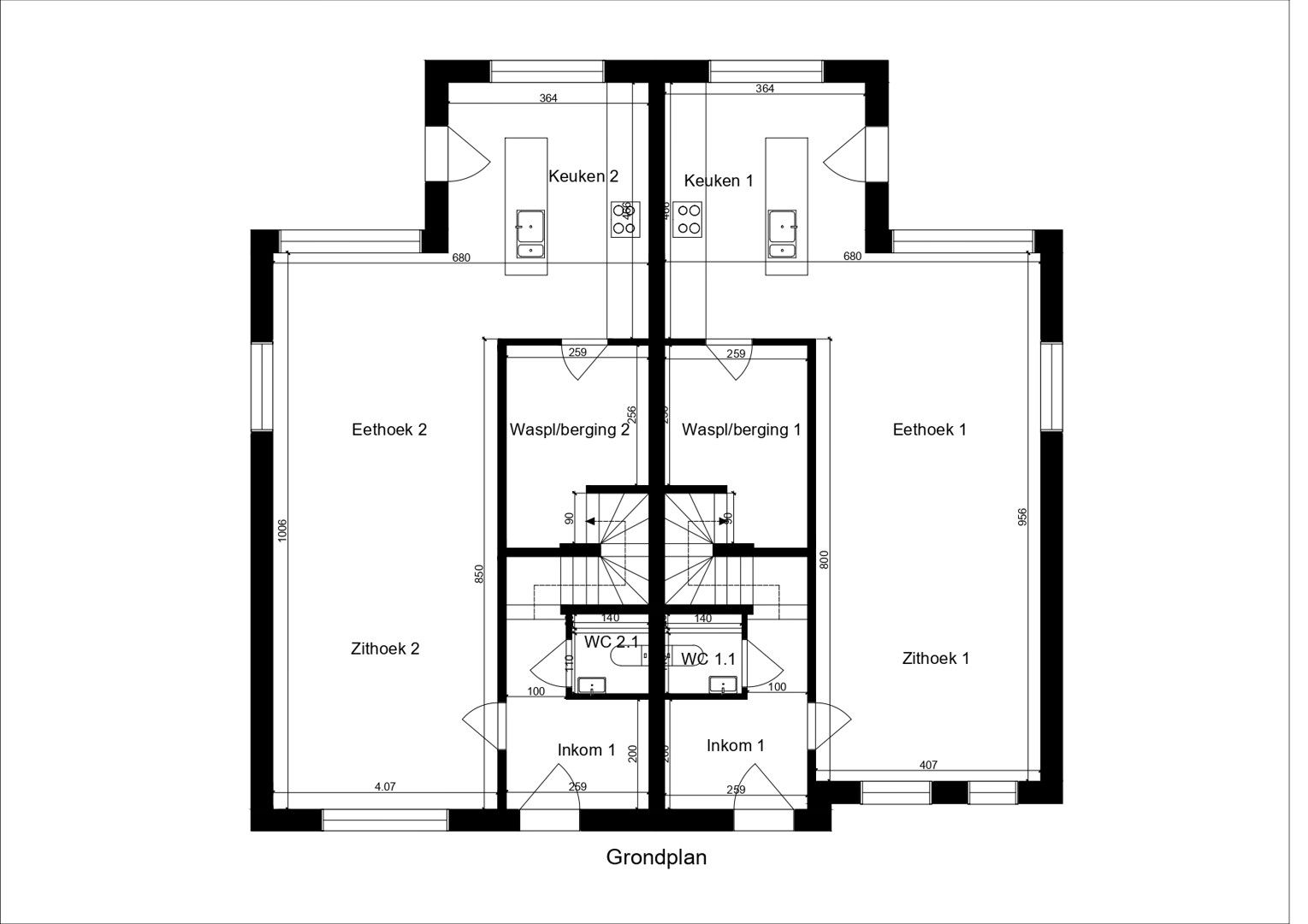 Ruime casco-nieuwbouwwoning met 3 slpk'ers op een perceel van 4a 52ca foto 24
