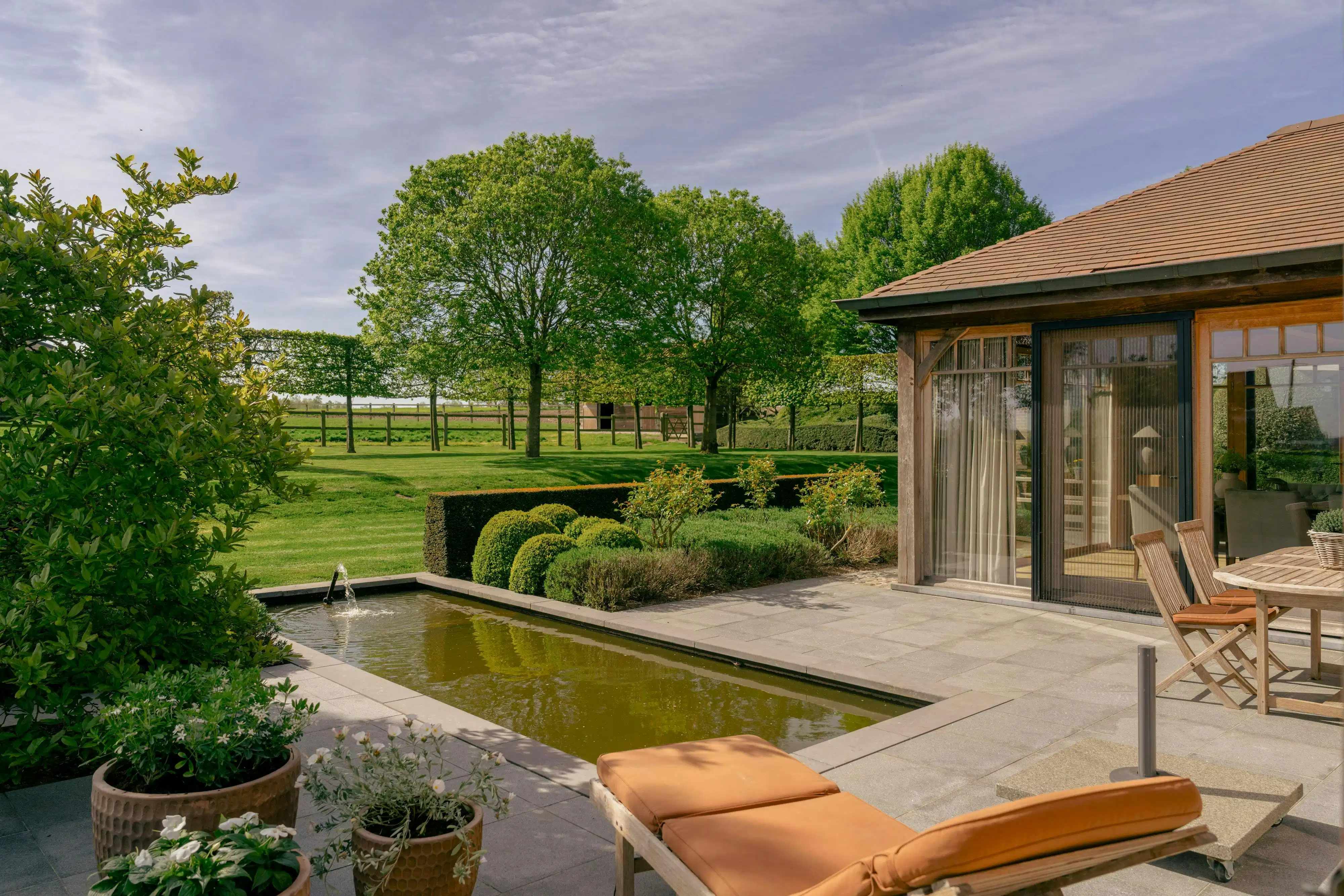 Villa op uitzonderlijke, groene locatie te Aalbeke/Kortrijk foto 4