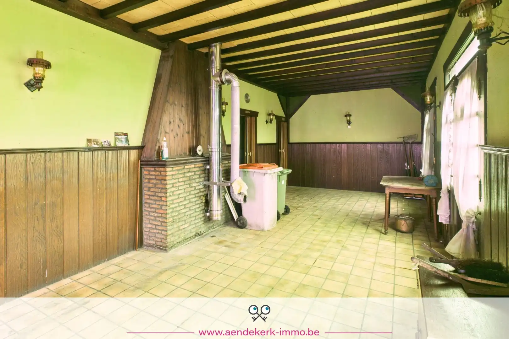 Te renoveren woning met handelsruimte en bijgebouw in Kessenich foto 5