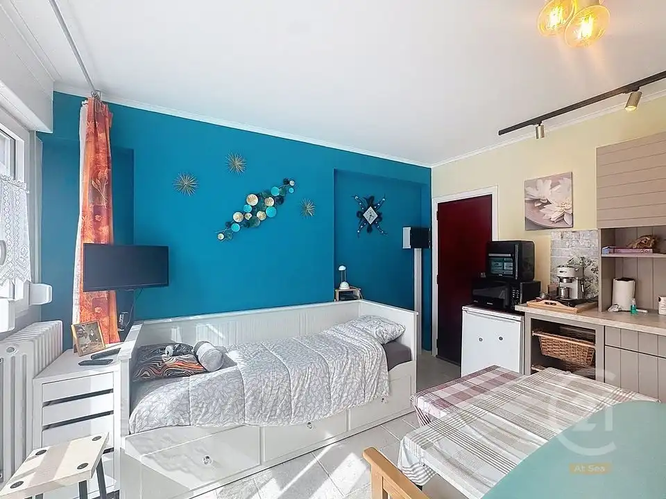 Gezellige en lichtrijke studio in Westende-Bad foto 2