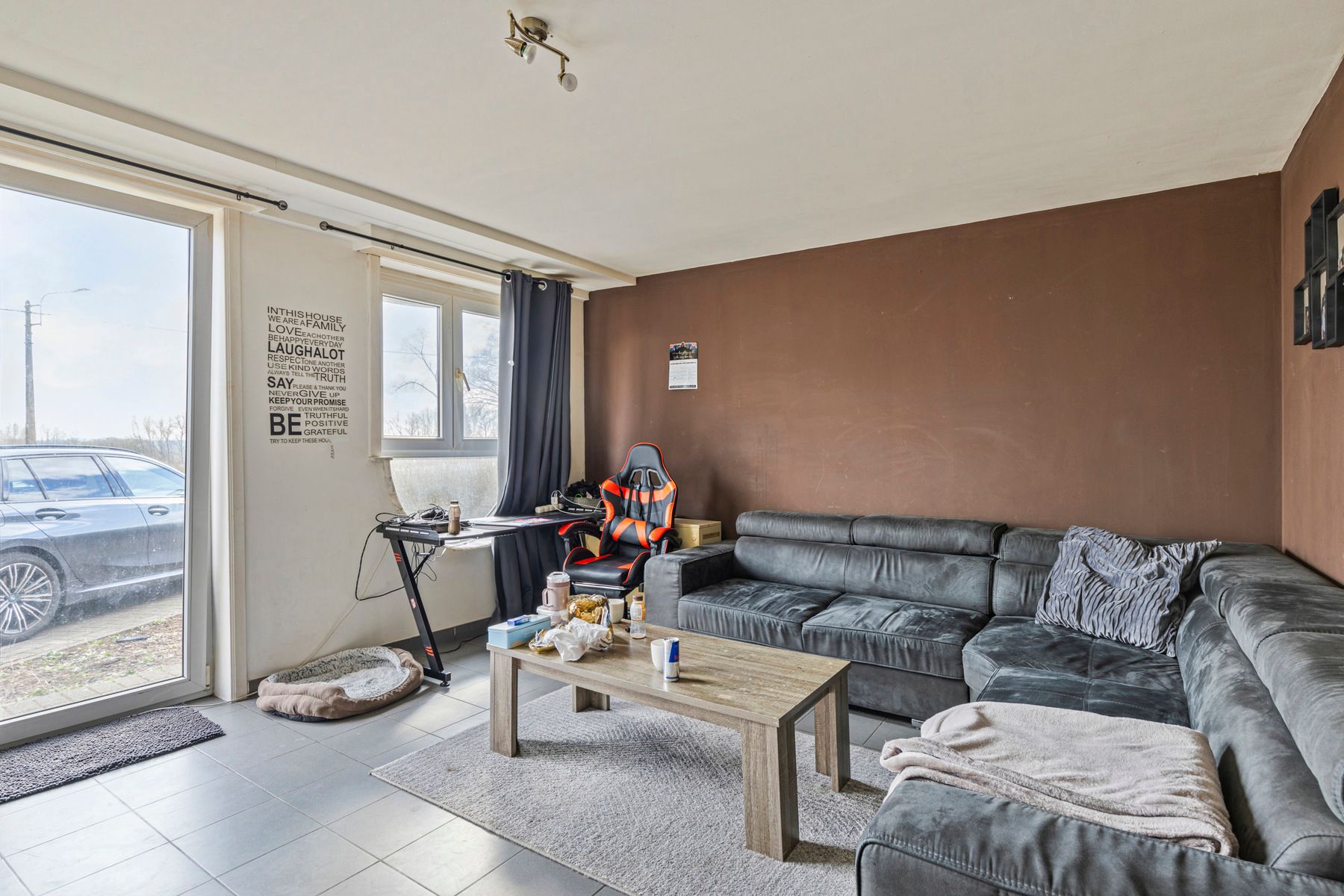 Gelijkvloers appartement met 2 slaapkamers,  tuin en terras  foto 3