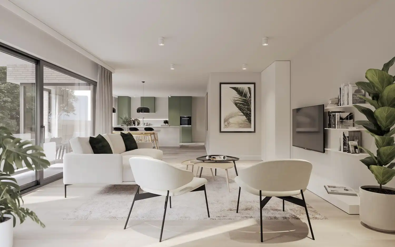 Nieuwbouw appartement centrum Genk met autostaanplaats! foto 7