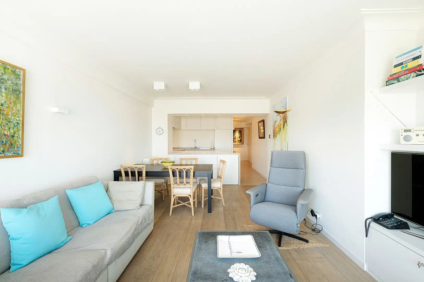 Appartement met frontaal zicht op zee, gelegen aan het Albertstrand. foto 10