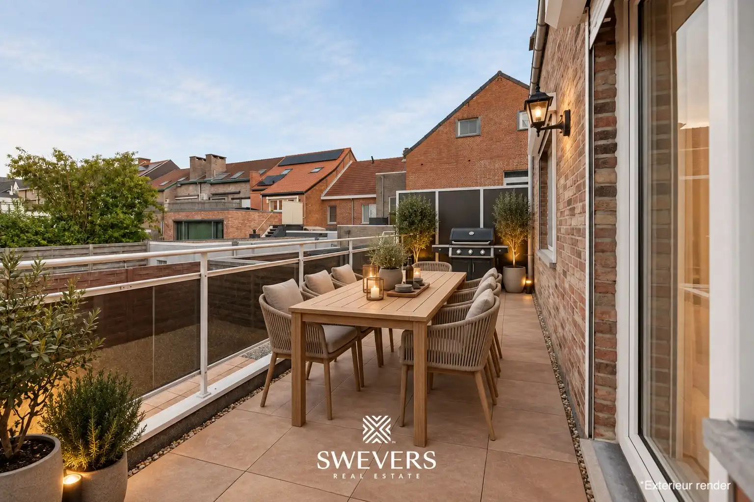 Ruim 2-slaapkamerappartement met groot terras en privéparking in centrum Beringen foto 23