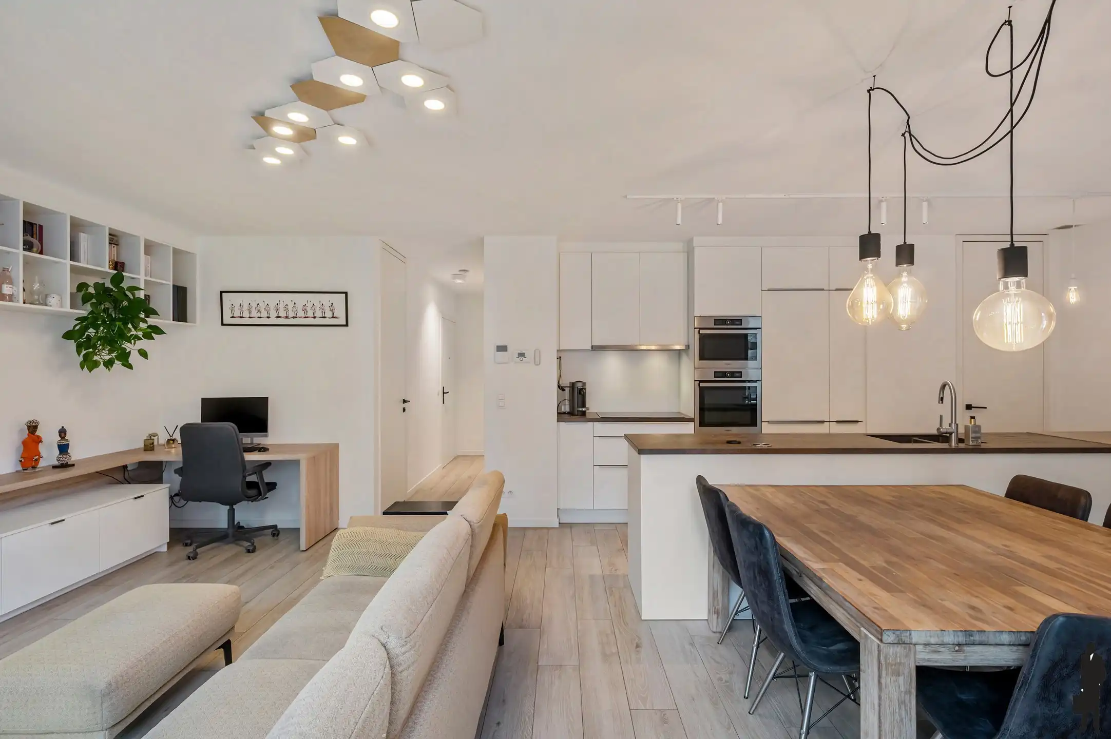 Instapklaar gelijkvloers appartement met zonnige tuin foto 4