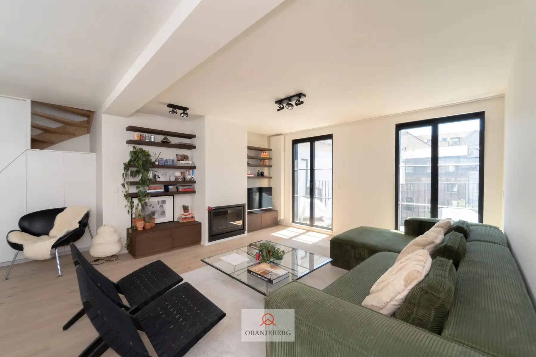 Prachtig ruime duplex in hartje Gent met zicht op water foto 2