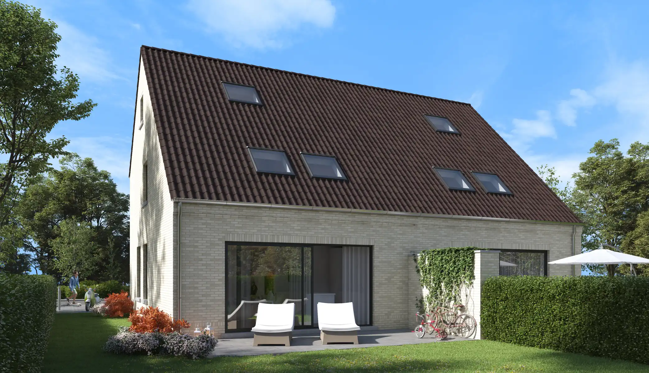 Landelijke nieuwbouw in het groene Buggenhout foto 6