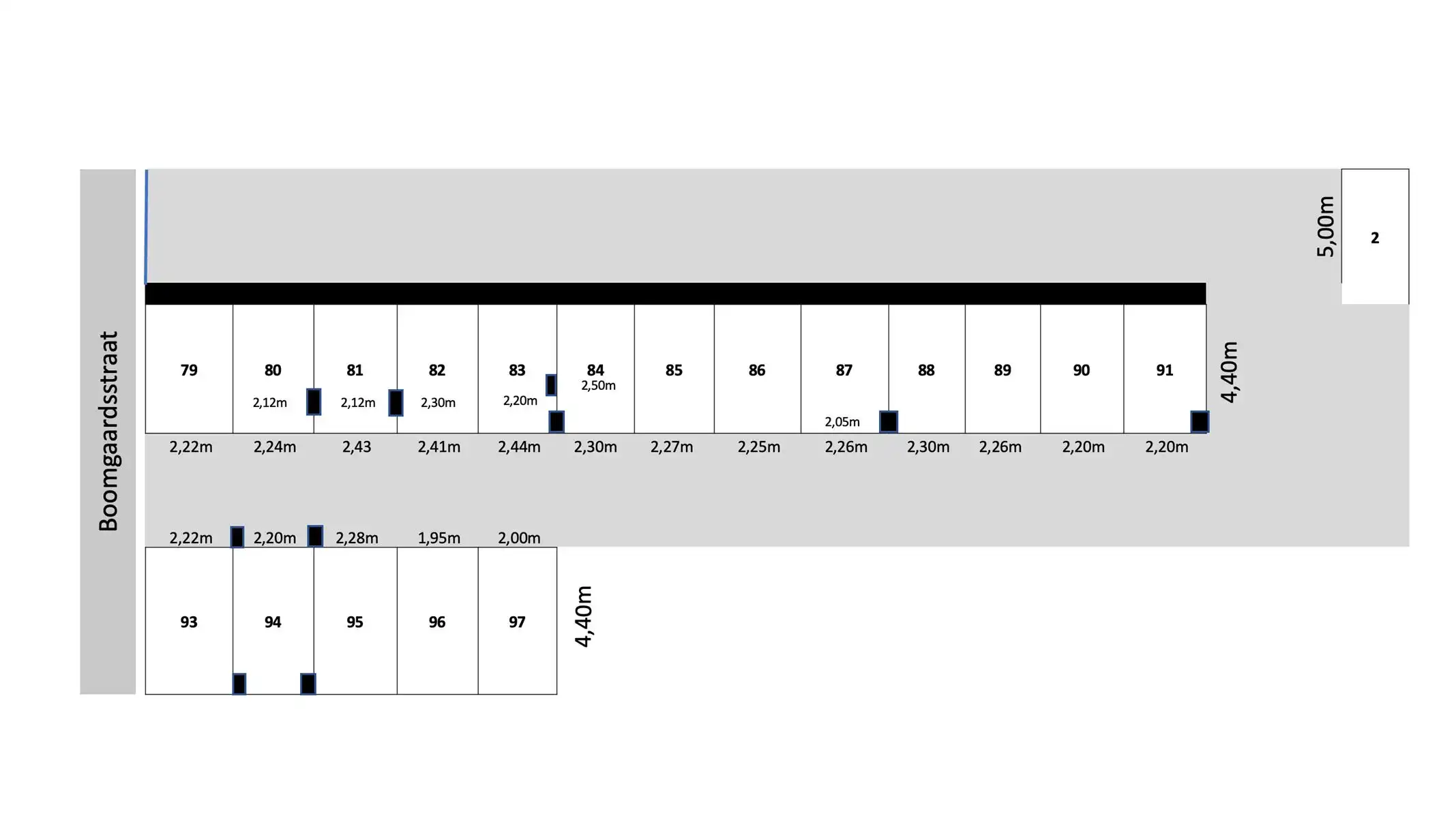 Investering van 13 parkings aan het Militair Hospitaal foto 2
