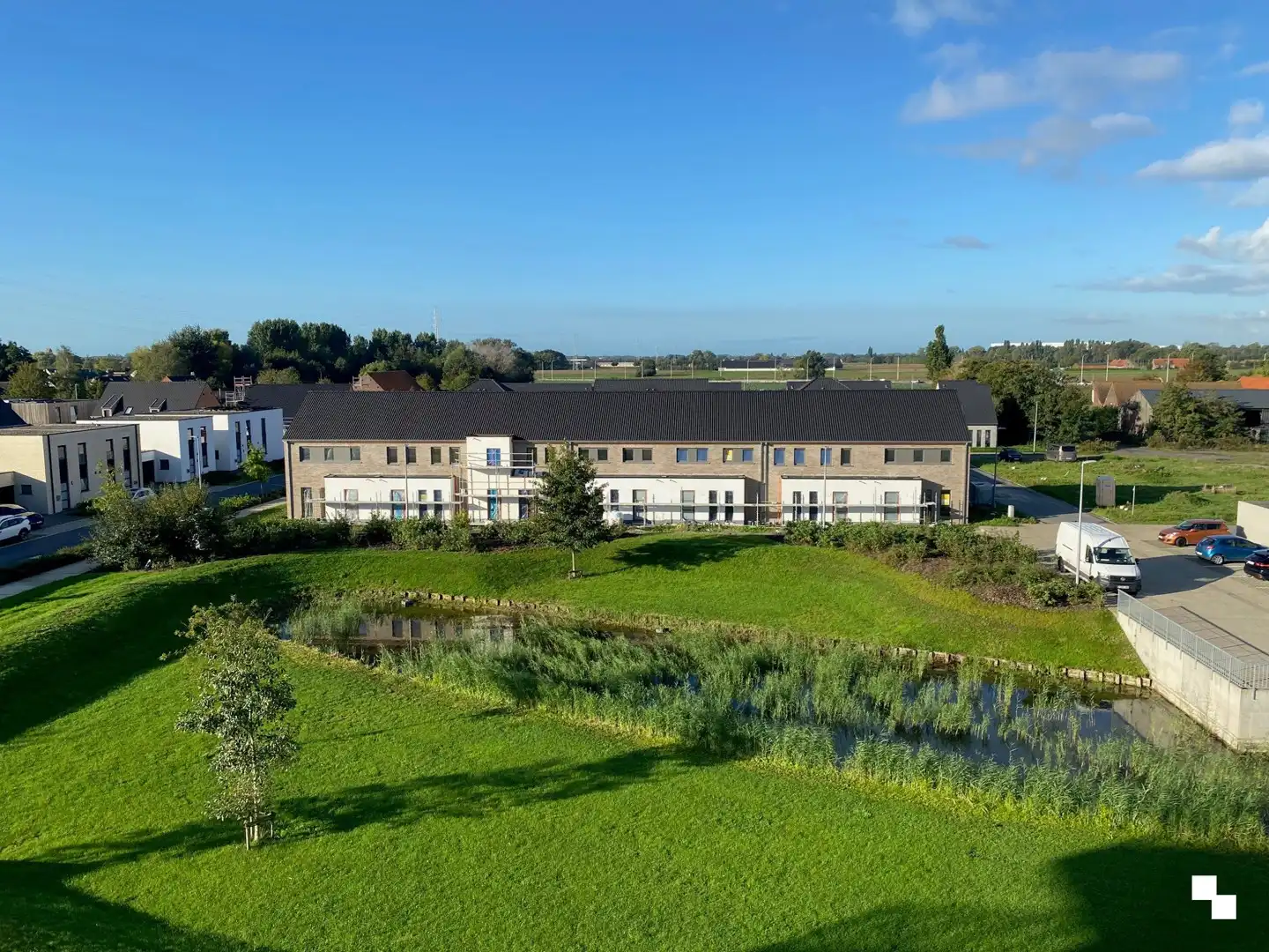 Modern nieuwbouwappartement met groot terras en mooi verzicht aan de rand van Hooglede foto 21