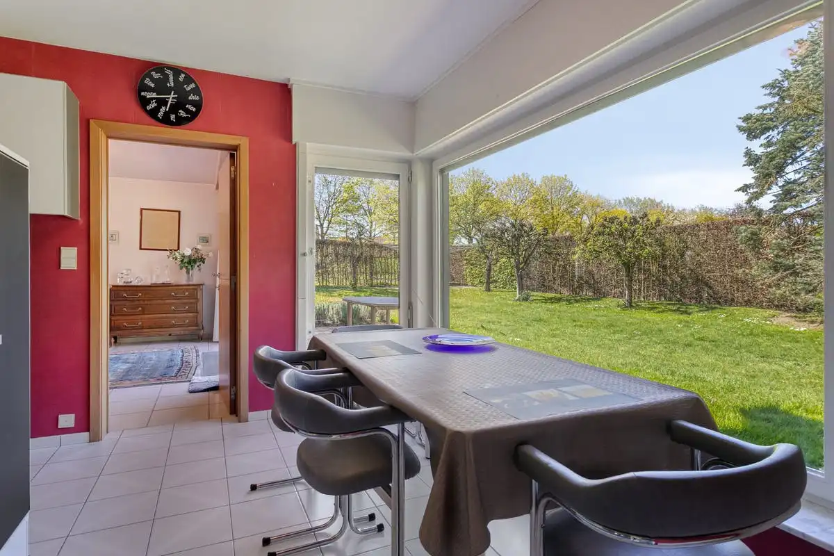 Ruime villa op 1098m²  te koop op Hoog Kortrijk foto 8