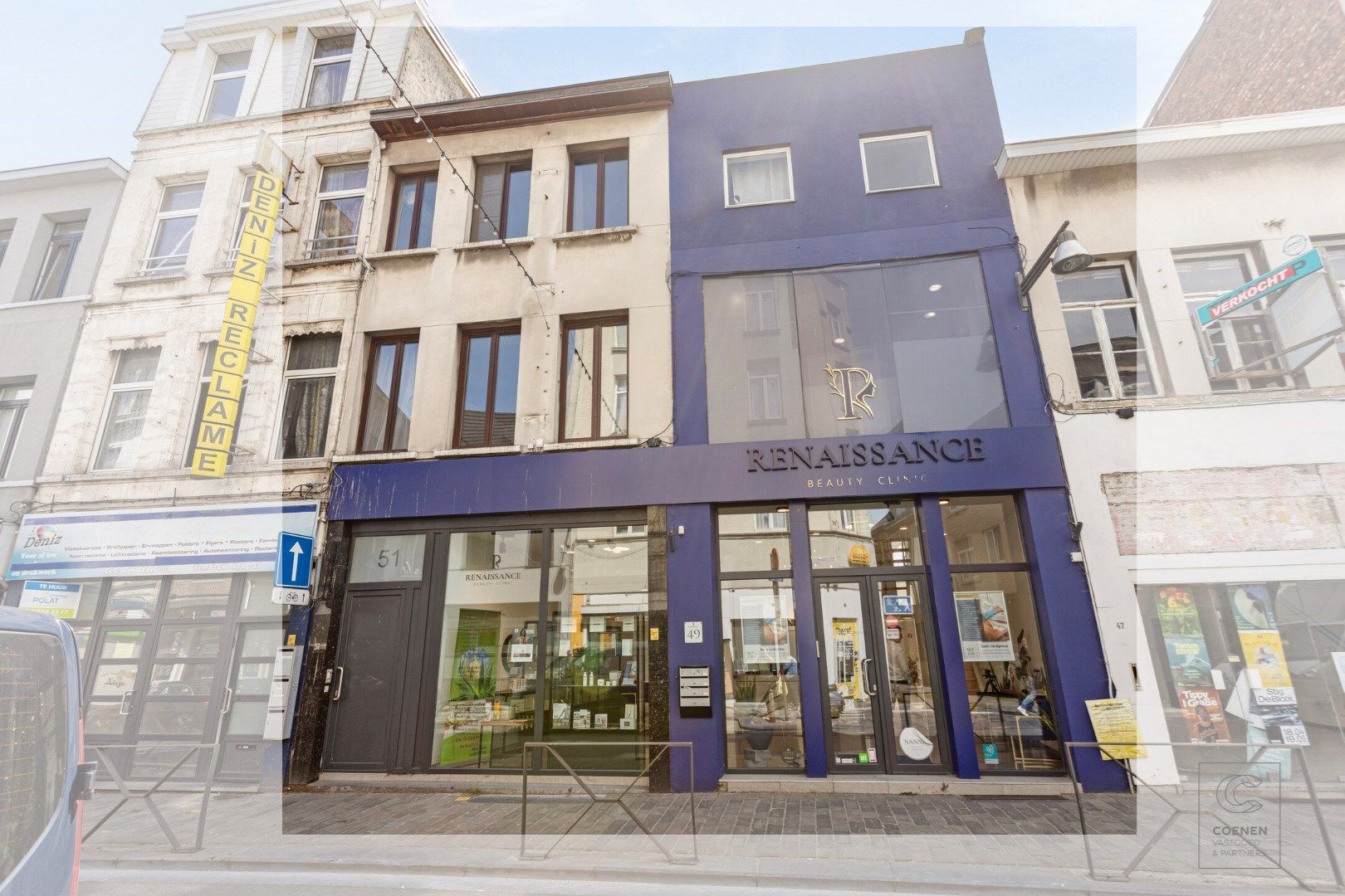 Commerciële ruimte te huur Driekoningenstraat 49 - 51 - 2600 Antwerpen