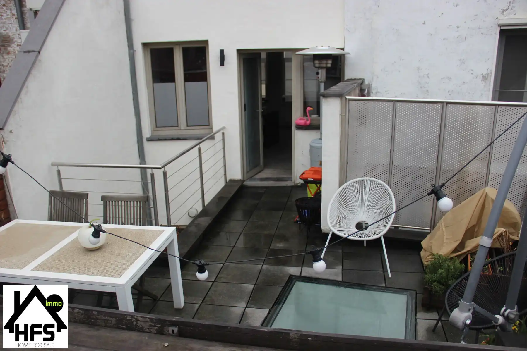 Tof huis in hartje Mechelen met terras foto 10