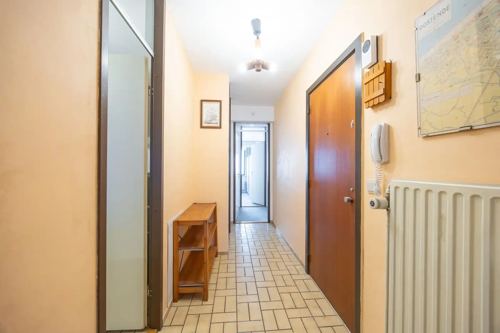 Ruim appartement met 2 slpk en lateraal zeezicht in hartje Oostende foto 6