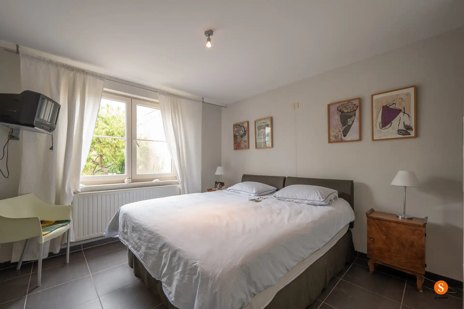 Te koop: verzorgd gelijkvloersappartement met grote tuin in De Haan. foto 9